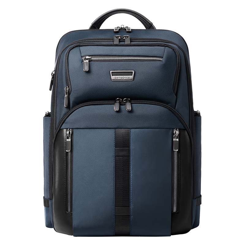 Samsonite 新秀丽 urban eye男士商务旅行双肩包高端时尚电脑包蓝色15.6英寸