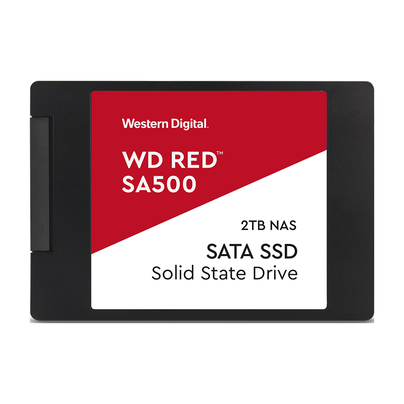 Western Digital 西部数据 Red SA500 SATA 固态硬盘 2TB (SATA3.0) WDS200T1R0A