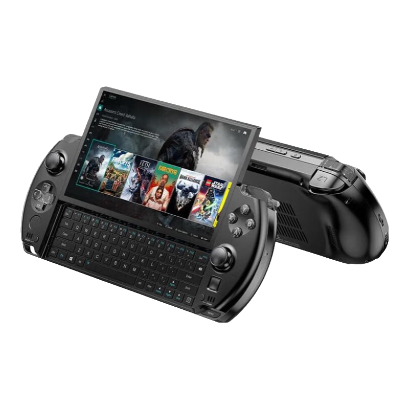 GPD win4 游戏机掌机  锐龙AI游戏机 高性能迷你6英寸掌上电脑 畅玩3A大作steam单机Windows11游戏机 AMD R7-8840U 32G+1TB 黑 标配版