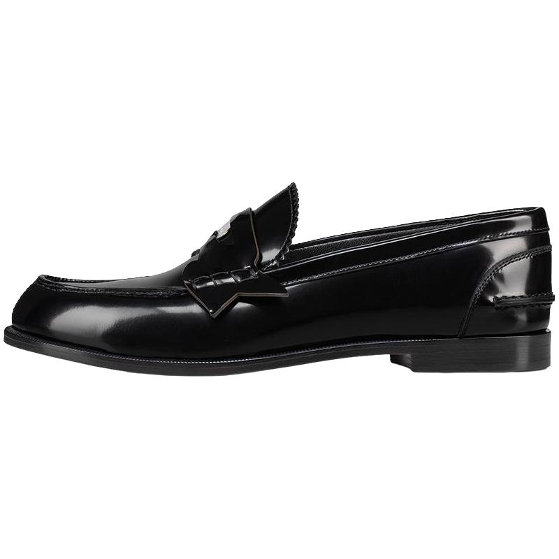 CL/路铂廷PENNY DONNA女士乐福鞋小皮鞋平底鞋单鞋红底鞋