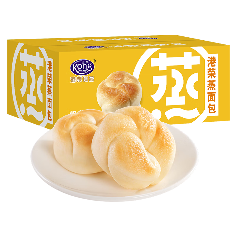 Kong WENG 港荣 手撕面包组合460g*2箱