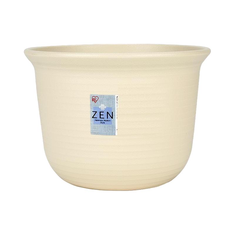 IRIS 爱丽思 日本阳台落地圆形中等多肉花盆塑料爱丽丝盆景小花盆