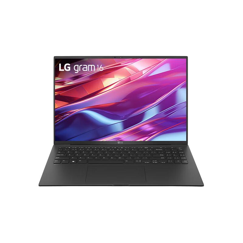 LG 乐金 gram 2024款 Ultra版 16英寸 轻薄本 黑色（Core Ultra5 125H、核芯显卡、16GB、1TB SSD、2.5K、IPS、60Hz、16Z90S-G.AL58C）