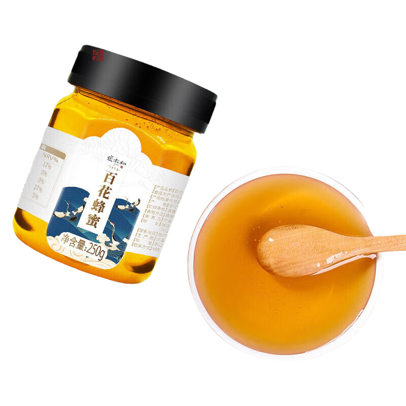 张太和 百花蜂蜜 买1送1 共500g