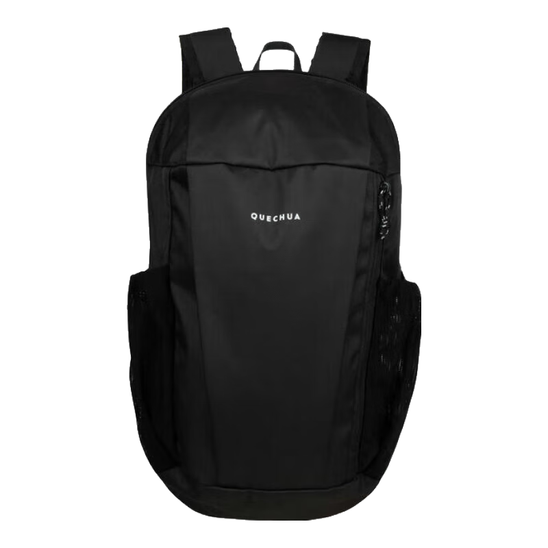 迪卡侬双肩包轻便户外休闲迷你双肩包NH120 经典黑-10L-4529058