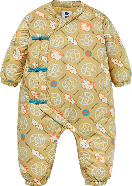 Mini Bala 【非遗联名婴儿连体衣】迷你巴拉巴拉男女童宝宝满月周岁爬服哈衣