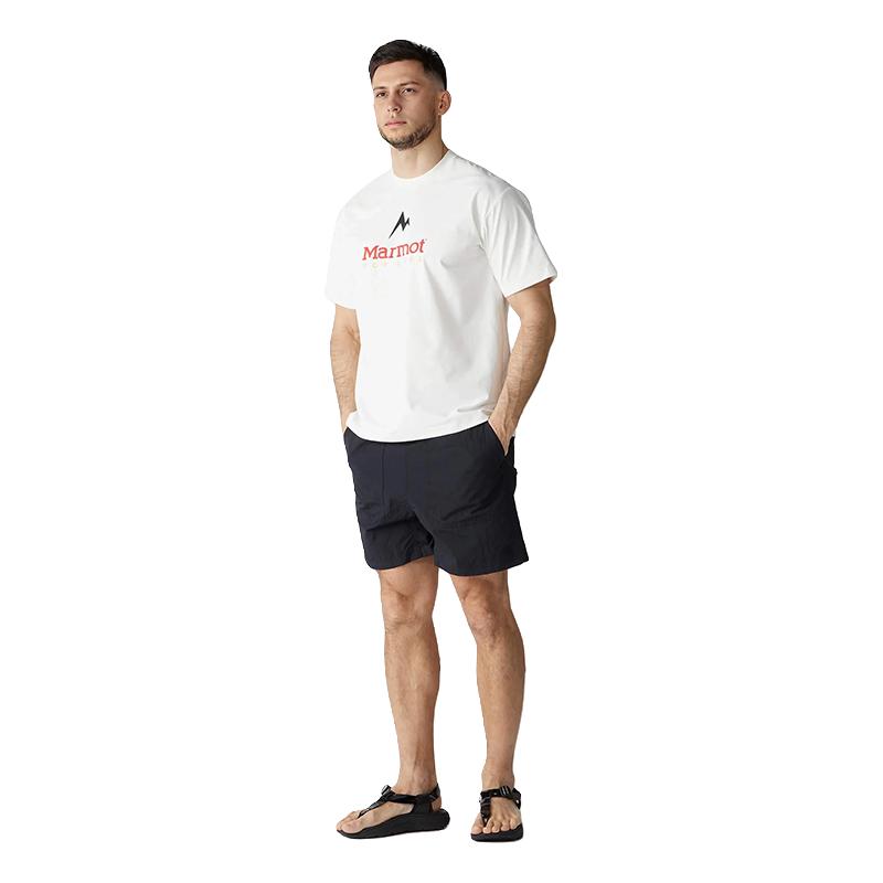 MARMOT 土拨鼠Marmot For Life男款吸湿速干防晒UPF50抗菌短袖T恤