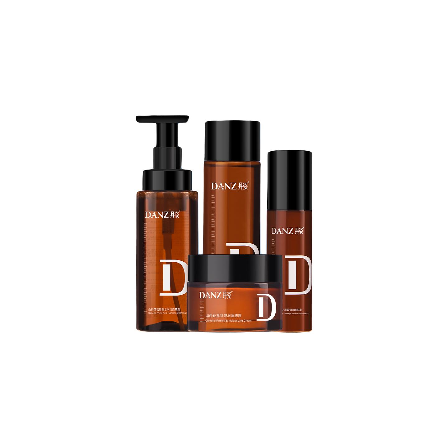 水密码水乳补水保湿护肤品套装学生女化妆品丹姿乳液面霜冰川礼盒（5件套到手仅179【冰川经典补水套装+眼霜+bb霜】）