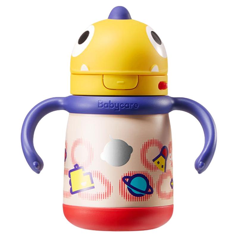 babycare BC2108009 儿童吸管保温杯 把手款 300ml