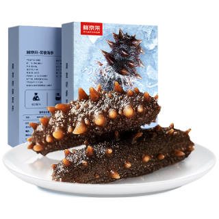 鲜京采 大连即食海参500g 大号8-10只 底播辽刺参  源头直发 即食海参 500g 8-10只