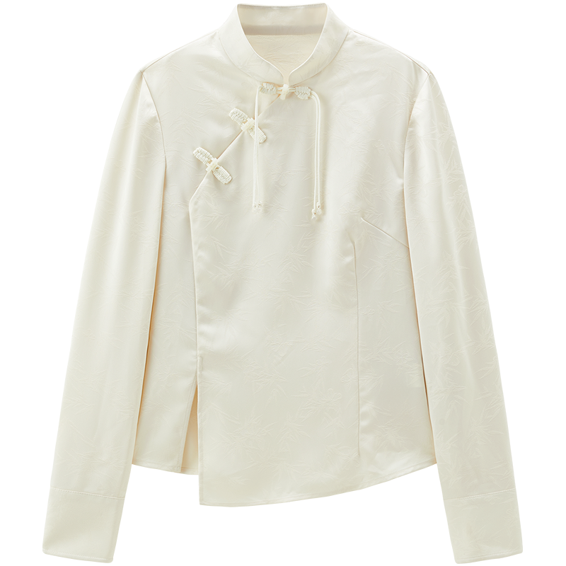 【国风上衣】春秋国风通勤衬衫女