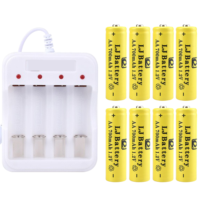 华虹 HWAHONG 华虹 5号充电电池充电器套装7号通用USB快速充电玩具遥控器电池可充电充电器小风扇