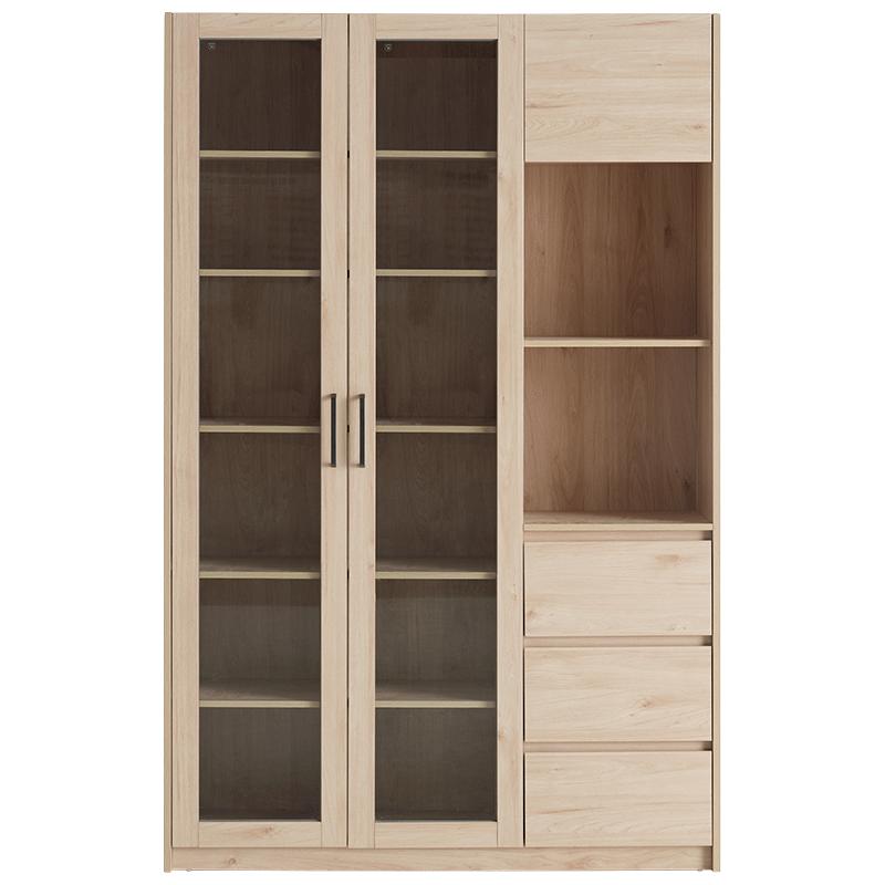 QuanU 全友 家居书柜北欧简约大容量储物书柜环保