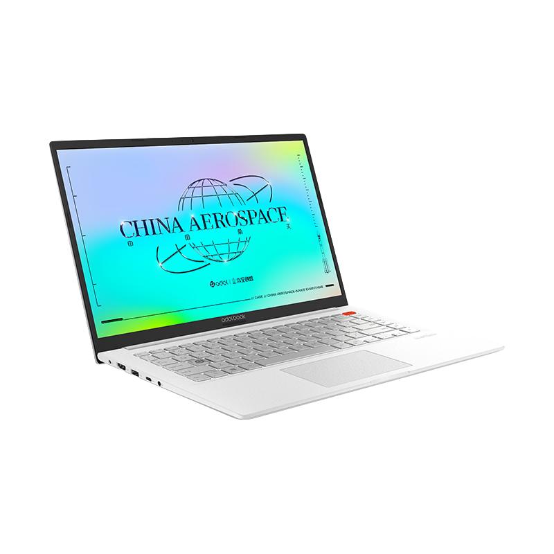 adol a豆 adolbook 14 航天版 14.0英寸 轻薄本 白色 (锐龙R7-5700U、核芯显卡、16GB、512GB SSD、1080P、60Hz)