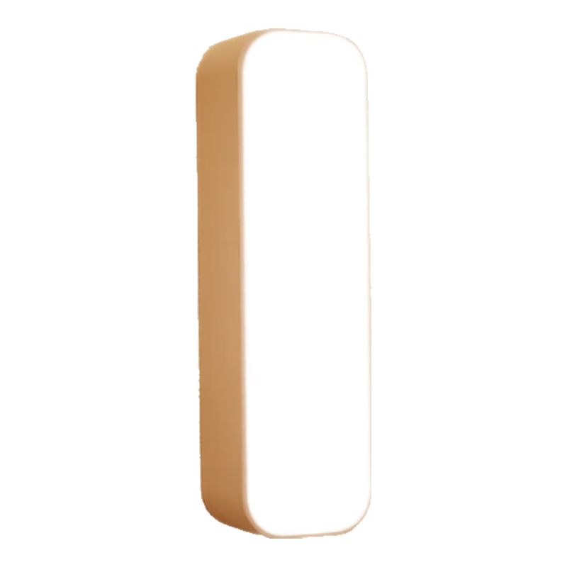 心有所属人体感应灯充电小夜灯感应卧室床头灯条磁吸衣橱柜楼梯道起夜壁灯 人体感应灯暖光款+1250mAh+16CM