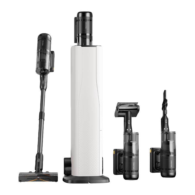 石头H50 Pro无线自集尘吸尘器家用大吸力 90天免倒尘 40°绿光显尘 长续航手持除螨宠物家庭适用七夕