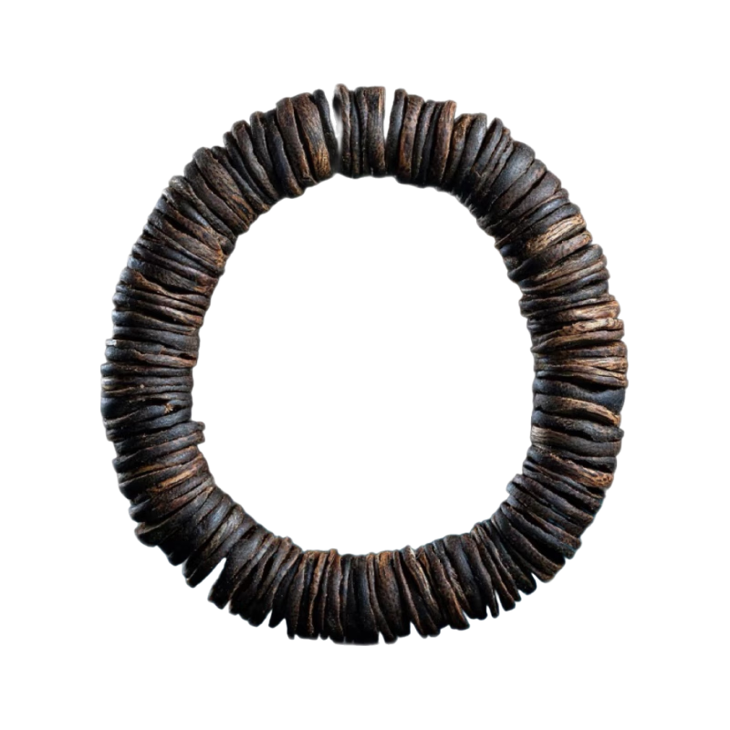 耕鸿收藏级高端99沉水越南芽庄奇楠沉香手串随形老棋楠款片珠手链 九分沉奇楠沉香随形 10*1-3mm