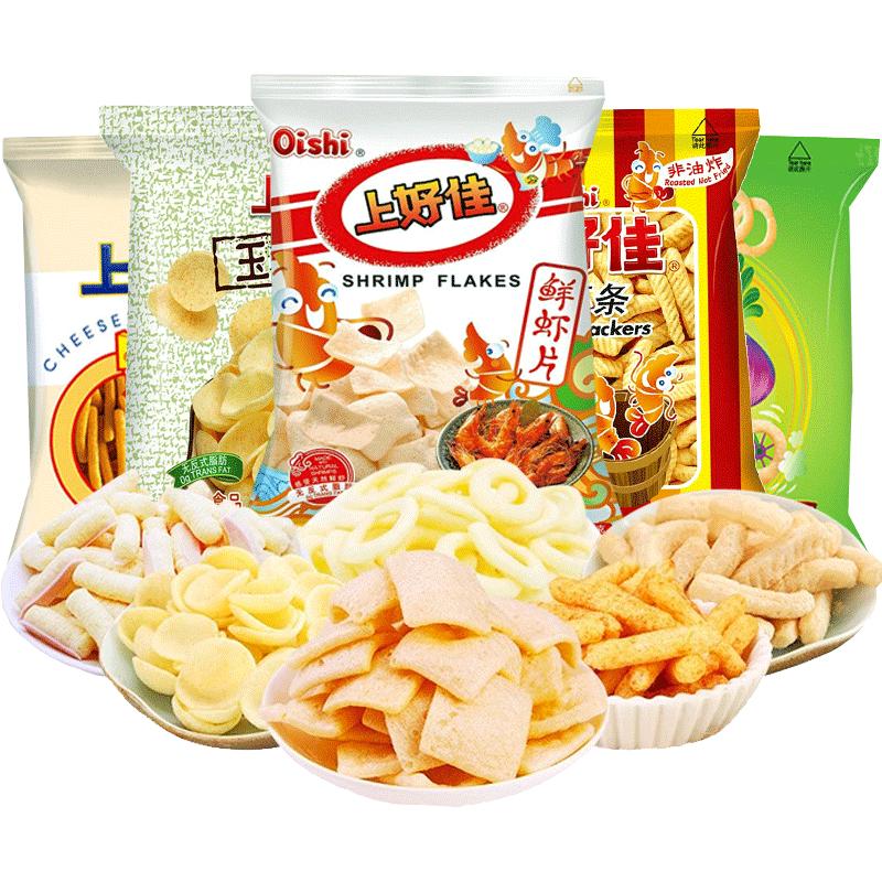 Oishi 上好佳 虾片虾条大礼包 42包
