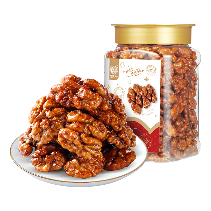 华味亨 琥珀核桃仁 500g