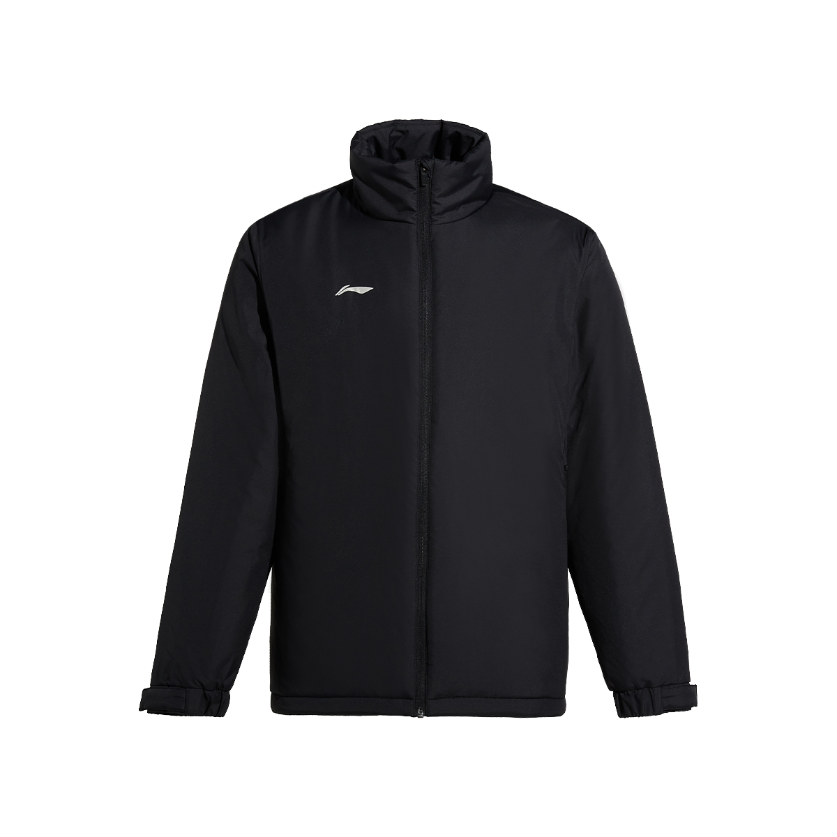 李宁 LI-NING保暖舒适短款棉服外套立领冬季防风运动外套男