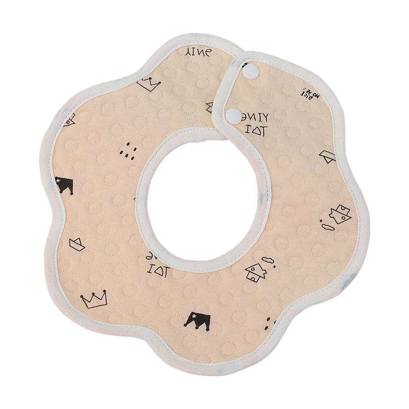 Kissbaby 纯棉纱布口水巾 拍5件