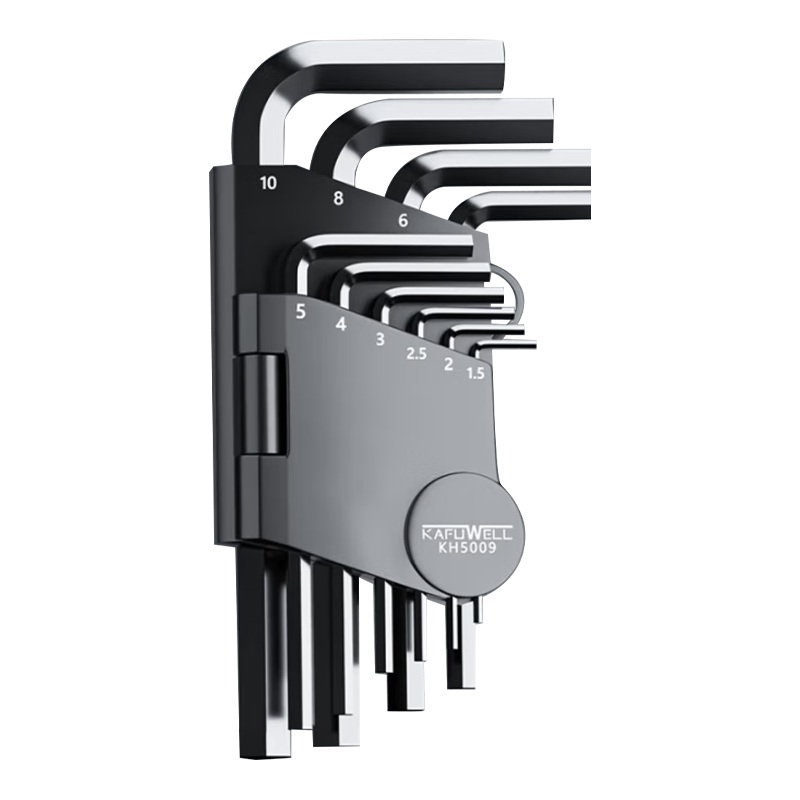 KAFUWELL 卡夫威尔 KH5009 内六角扳手套装 10件套