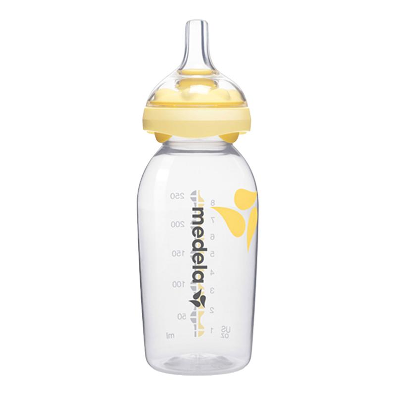 美德乐(Medela)奶瓶 玻璃材质多功能保鲜储奶瓶 新生婴儿宝宝标准口径250ml