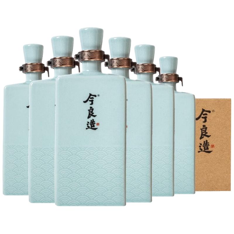 今良造 陈52度500ml单瓶装五粮浓香型白酒 整箱六瓶装