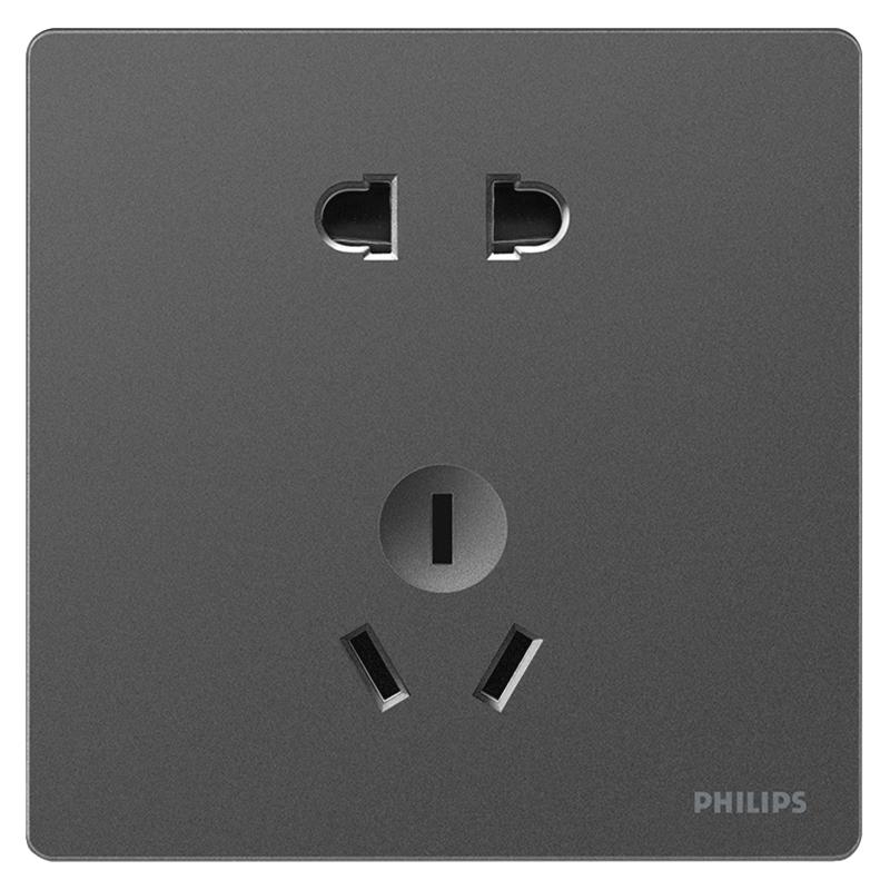 PHILIPS 飞利浦 开关插座家用面板 10只