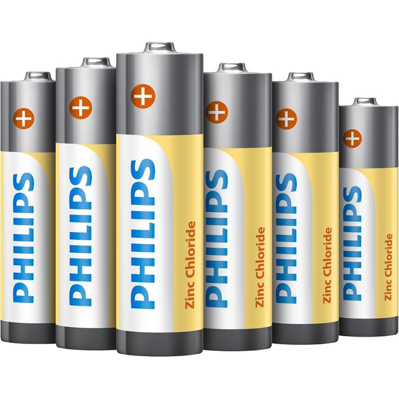 PHILIPS 飞利浦 5号/7号 碳性干电池 16粒