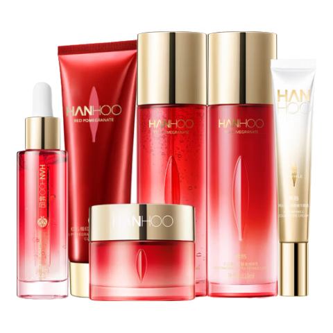 Hanhoo 韩后 红石榴红茶酵素紧致水乳六套装