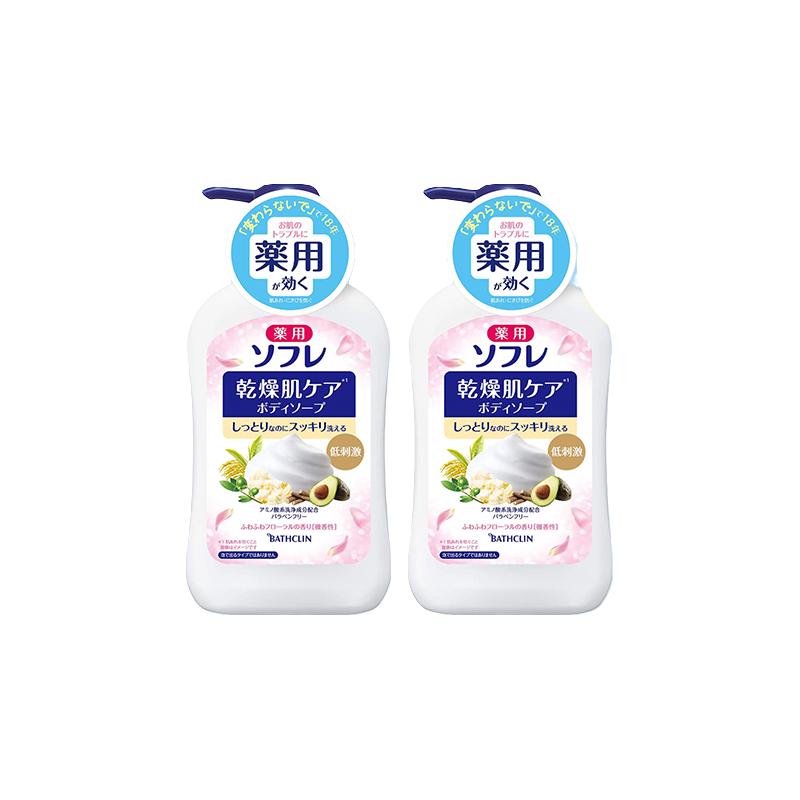 Bathclin 巴斯克林 舒芙蕾草本滋养沐浴露