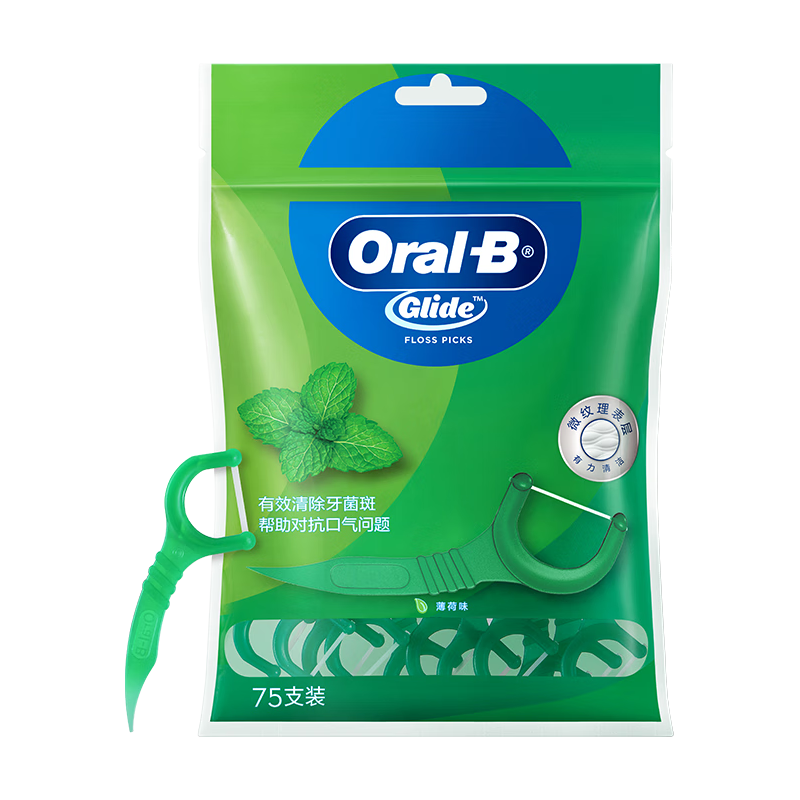  Oral-B/欧乐B 超细 牙线棒  75支