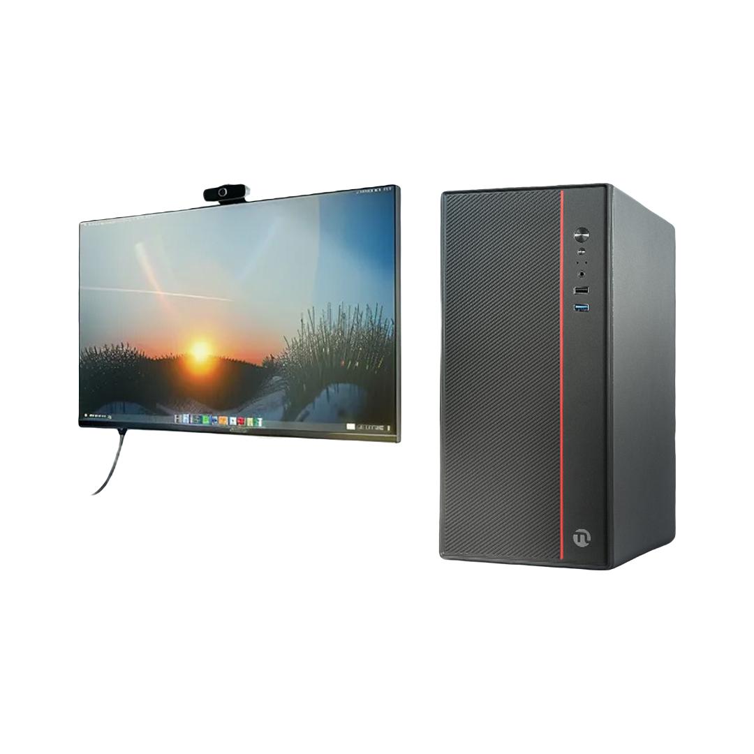 NINGMEI 宁美 台式机 黑色(酷睿i5-10400、核芯显卡、8GB、256GB SSD、风冷 )