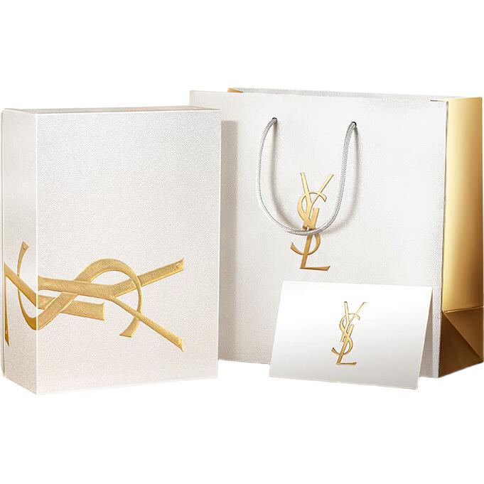  圣罗兰 YSL /圣罗兰 YSL  彩护全明星套组礼盒 (全新悦享青春夜间焕肤精华液 30ml+细管纯口红 #1966 2.2g+自由之水女士浓香水 EDP 7.5ml+方管纯口红 #RM 1.3g+明彩轻垫粉底液 皮革版 #B20 5g)