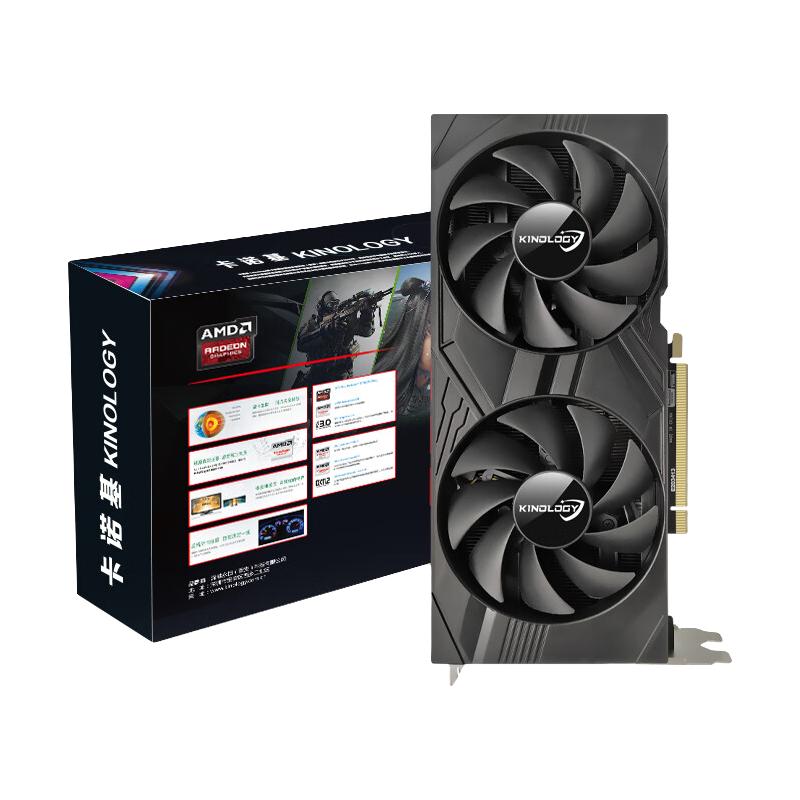 KINOLOGY 卡诺基 RTX 3060TI 8G 显卡 8GB 黑色