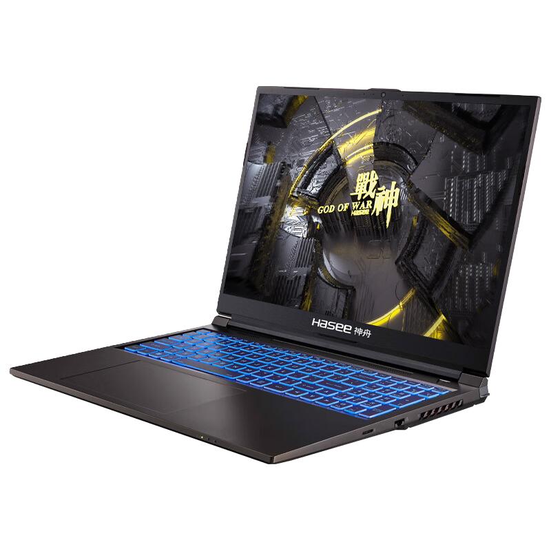 Hasee 神舟 战神 TX9R9 十三代酷睿版 16.0英寸 游戏本 黑色（酷睿i9-13900HX、RTX 4070 8G、32GB、1TB SSD、2.5K、IPS、165Hz）