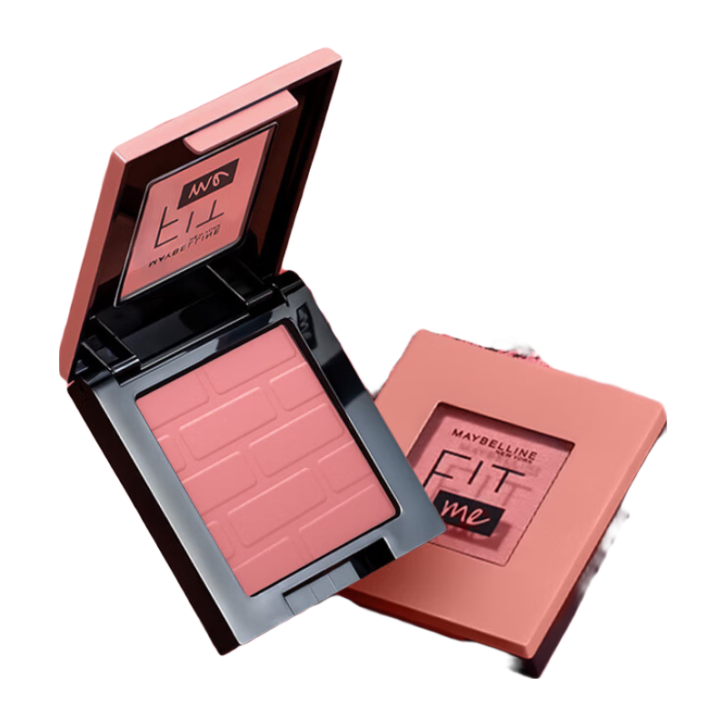 美宝莲 Fitme定制元气单色腮红 小粉砖 30半醉玫瑰 4.5g