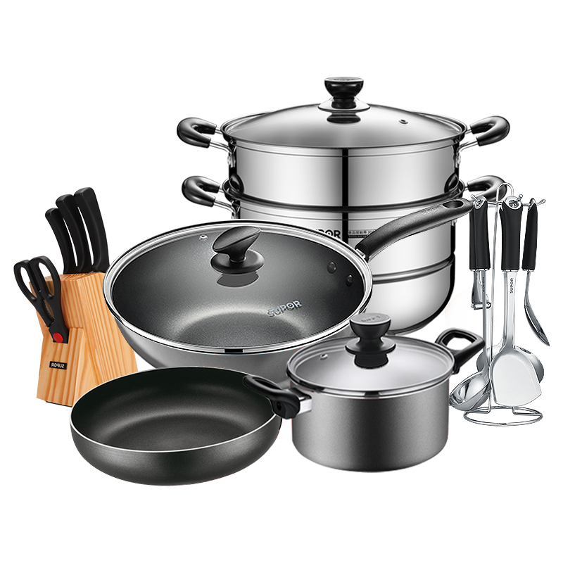 SUPOR 苏泊尔 锅具套装 6件套