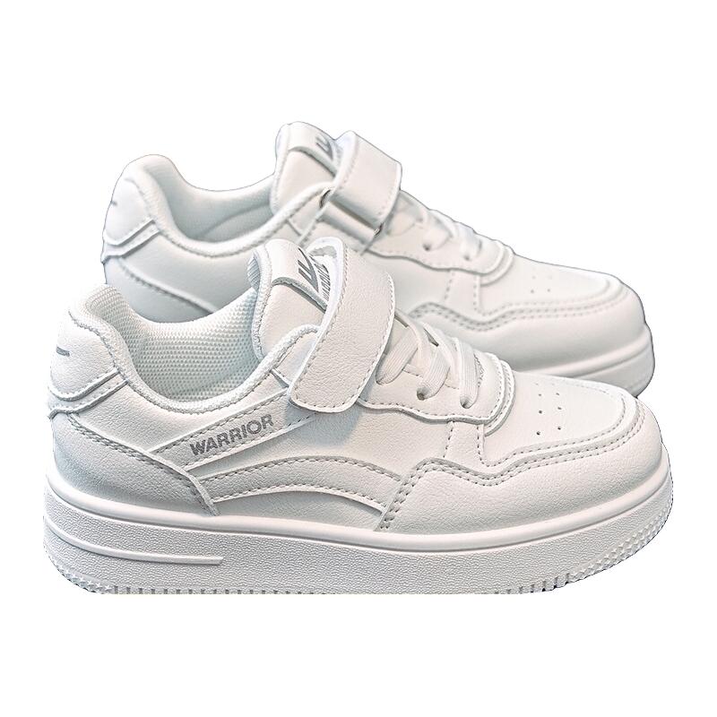 回力童鞋女童小白鞋春季2025秋冬款青少年板鞋白色儿童运动鞋