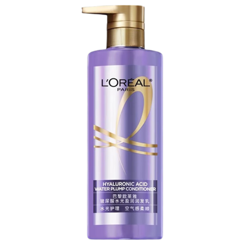 巴黎欧莱雅L'OREAL PARIS 'OREAL PARIS 玻尿酸水光护发素无硅油润发乳660ml