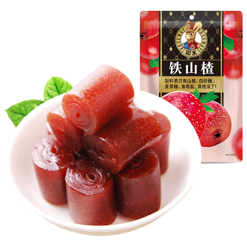  如水食品 山楂卷  301-500g 袋装 400g