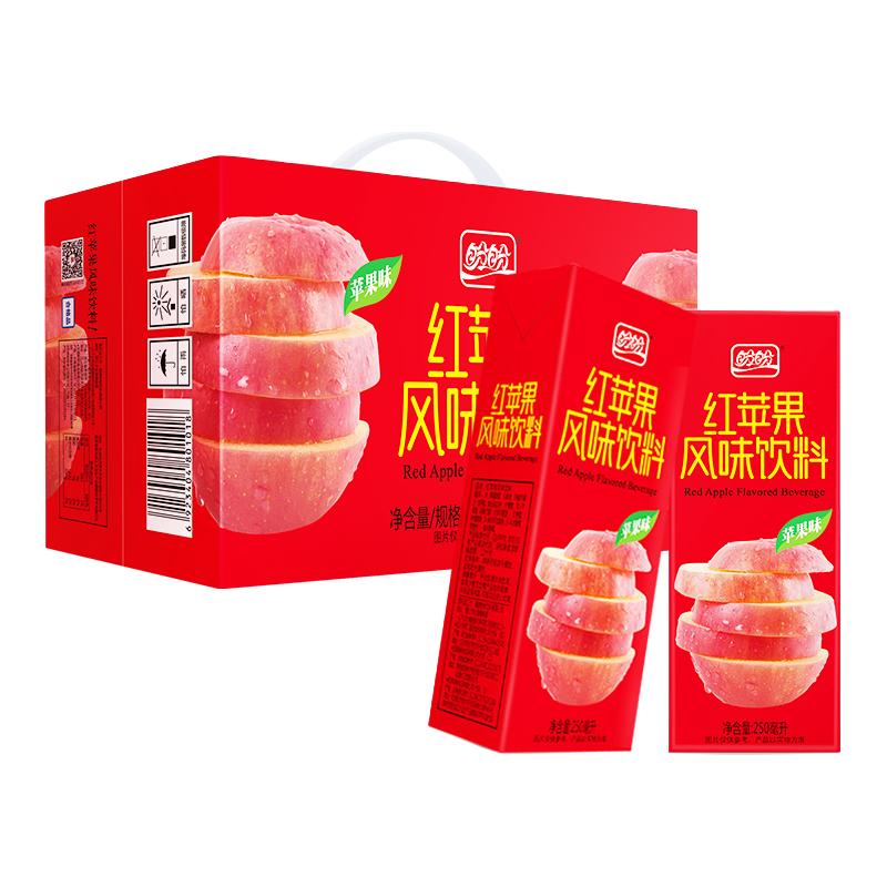 盼盼 红苹果 风味饮料 250ml*24盒