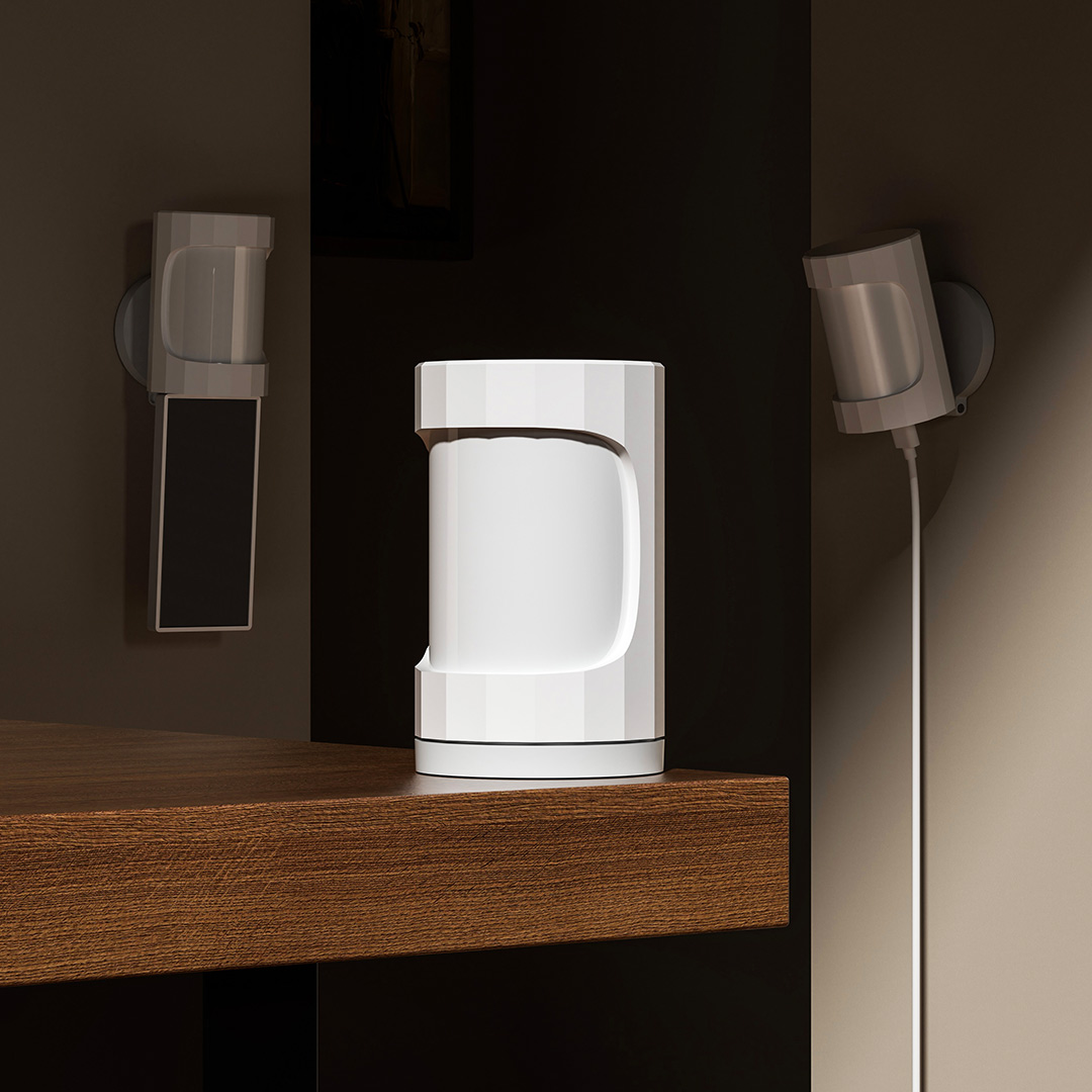 领普人体存在传感器ES5侧装版  红外、雷达、光感三合一