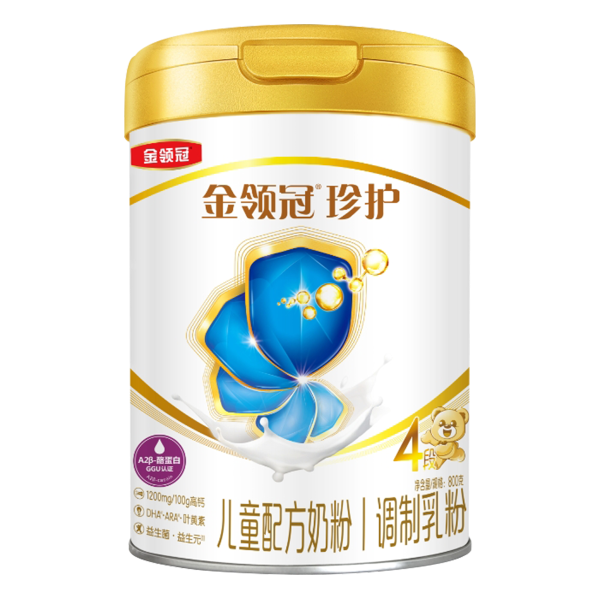 伊利 金领冠珍护4段儿童配方奶粉