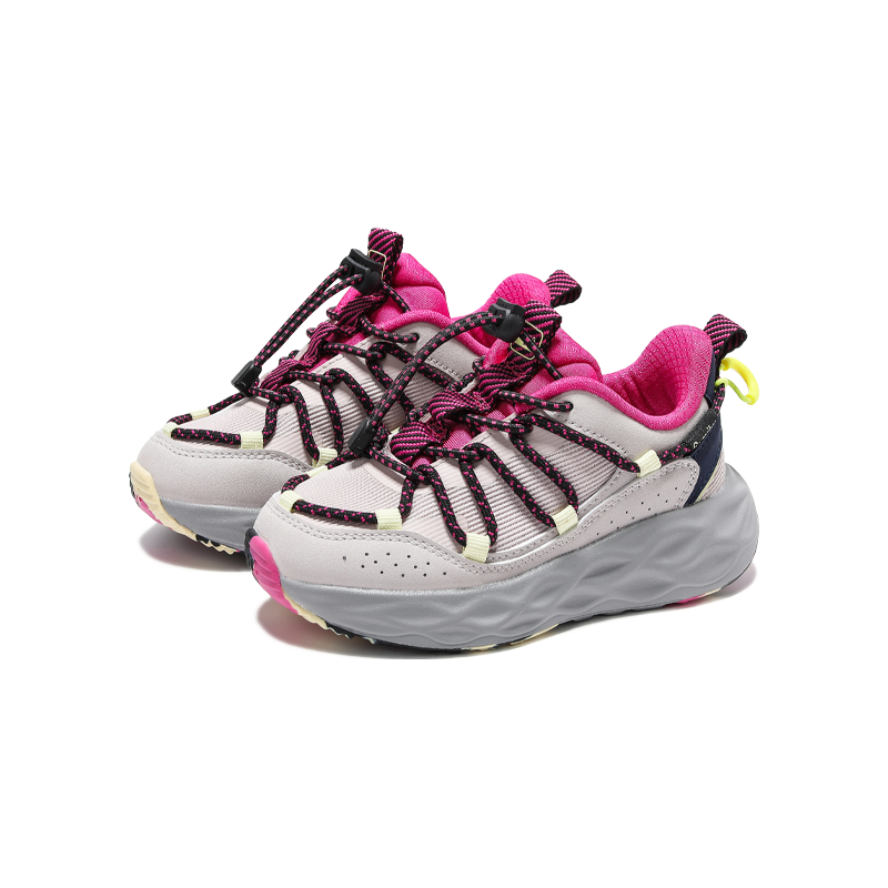 SMIBU&SMIPOU联名女童运动鞋2024秋季童鞋中大童板鞋男童鞋子