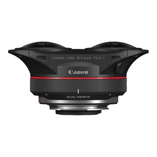 佳能RF5.2mm F2.8 L DUAL FISHEYE双鱼眼镜头 VR视频拍摄