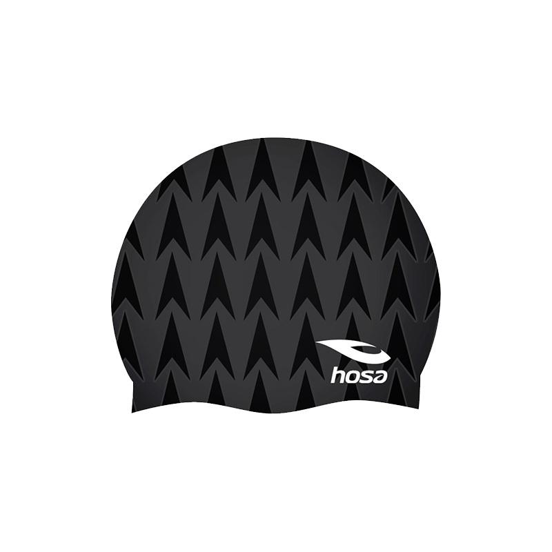 浩沙 硅胶泳帽男款成人 防水护发弹力男士游泳帽大头围舒适不勒