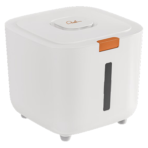 youqin 优勤 米桶防虫防潮密封家用粮桶装米缸食品级大米收纳盒面粉储存罐 象牙白 20斤 送量杯