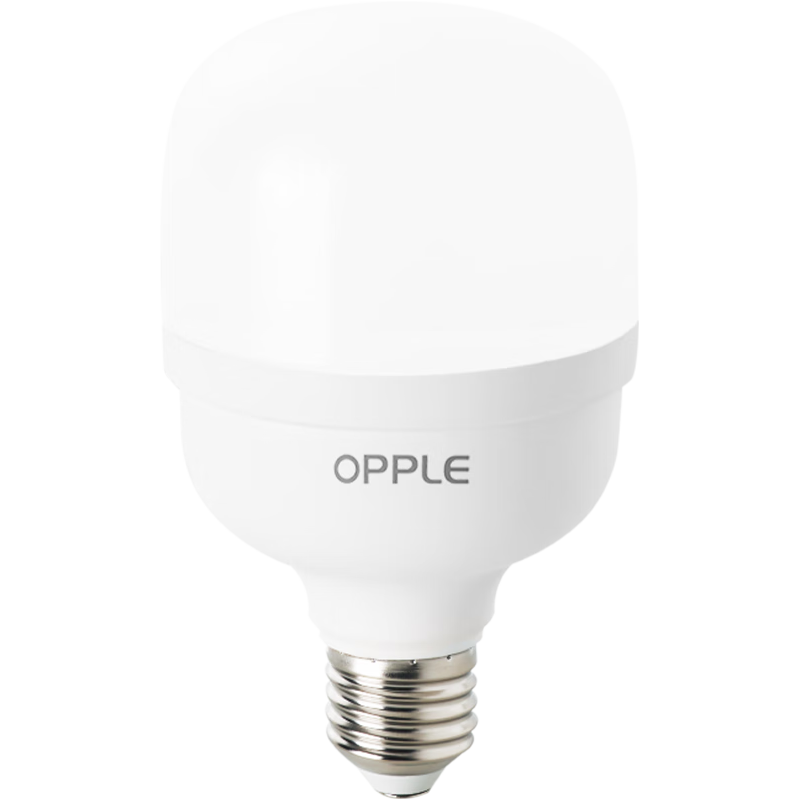 OPPLE 欧普照明 欧普（OPPLE）LED灯泡节能灯泡E27大螺口家用商用摆摊大功率厂房工矿灯20瓦白光